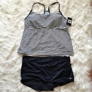 Nike Tankini Active Racerback Swimsuit 2 piece Set